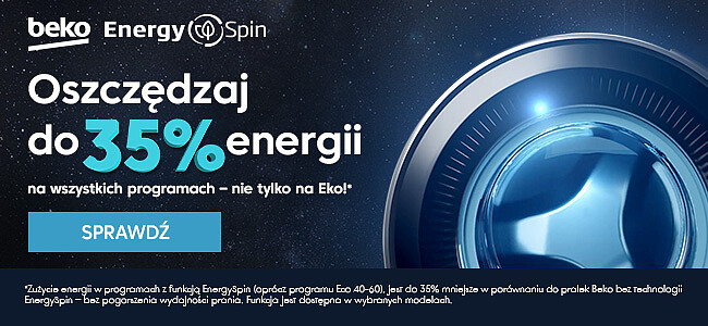 Oszczędne pralki Beko